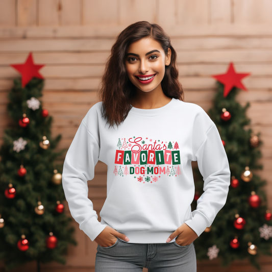 Santa’s Favorite Dog Mom Shirt