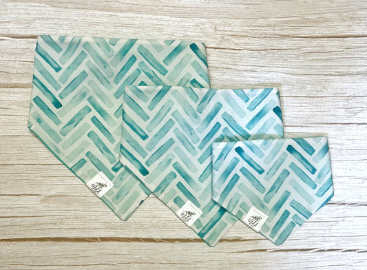 “Seafoam Swirl'” Pet Bandana
