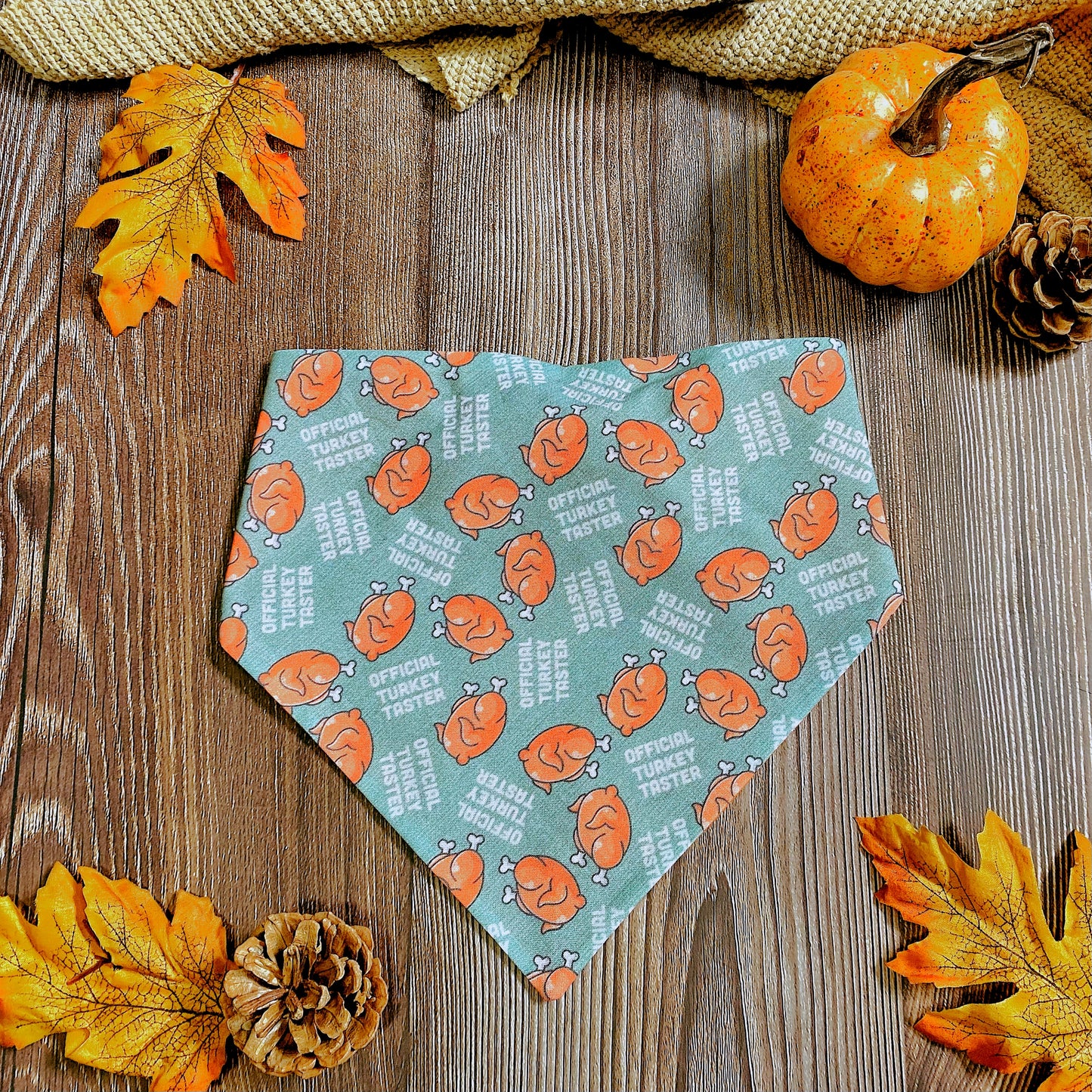 "Turkey Tester" Pet Bandana