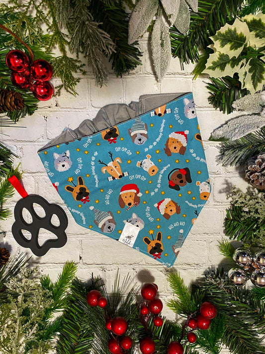 “We Woof you a Merry Christmas” Pet Bandana