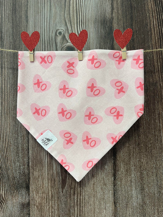 "XO" Pet Bandana