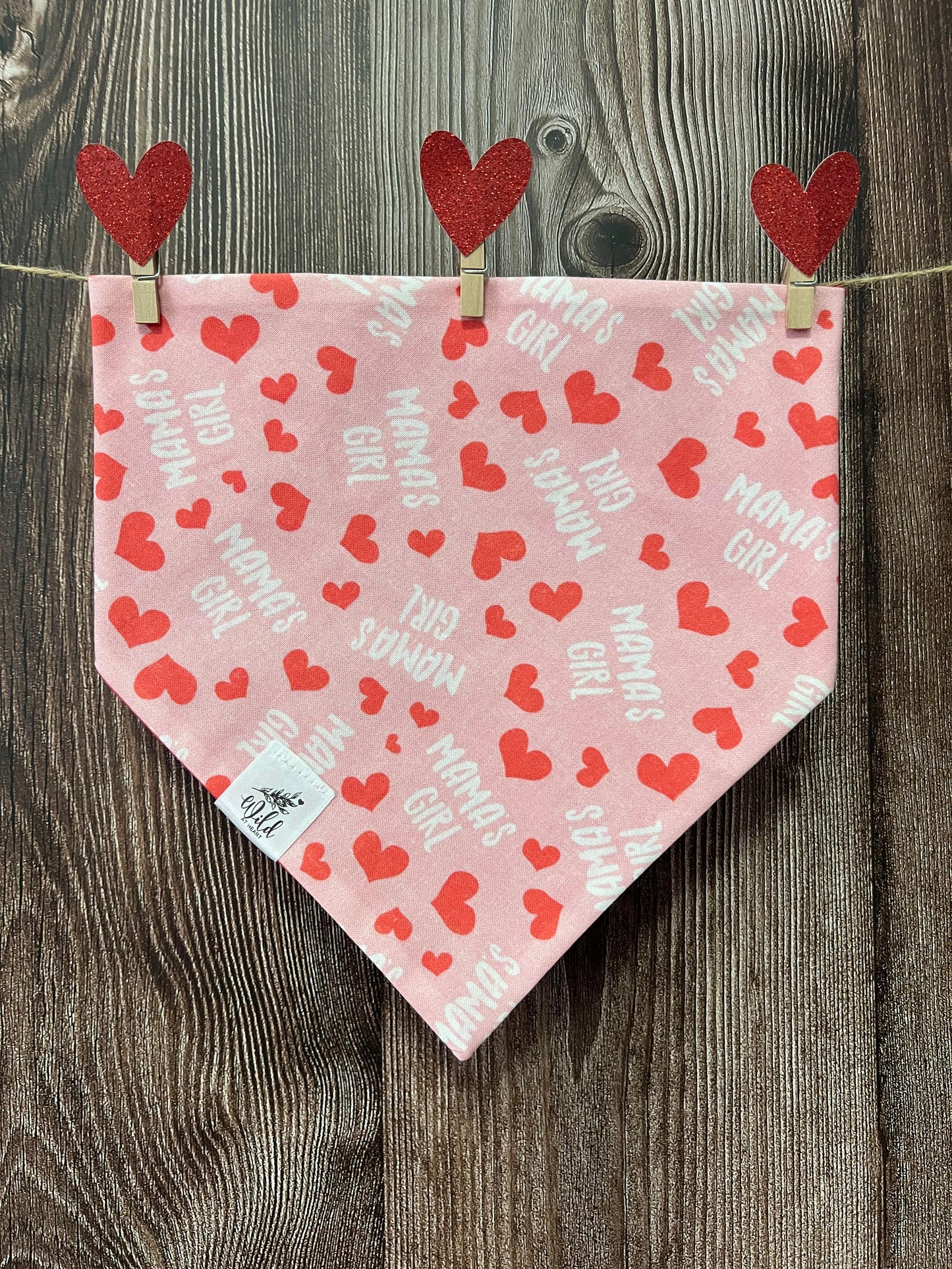 "Mama's Sweetheart" Pet Bandana