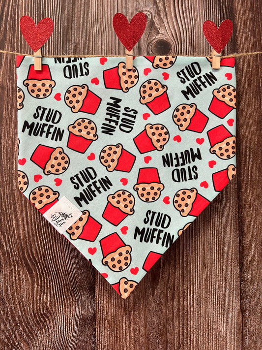 "Stud Muffin" Pet Bandana
