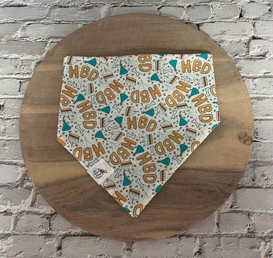 "HBD Celebration" Pet Bandana