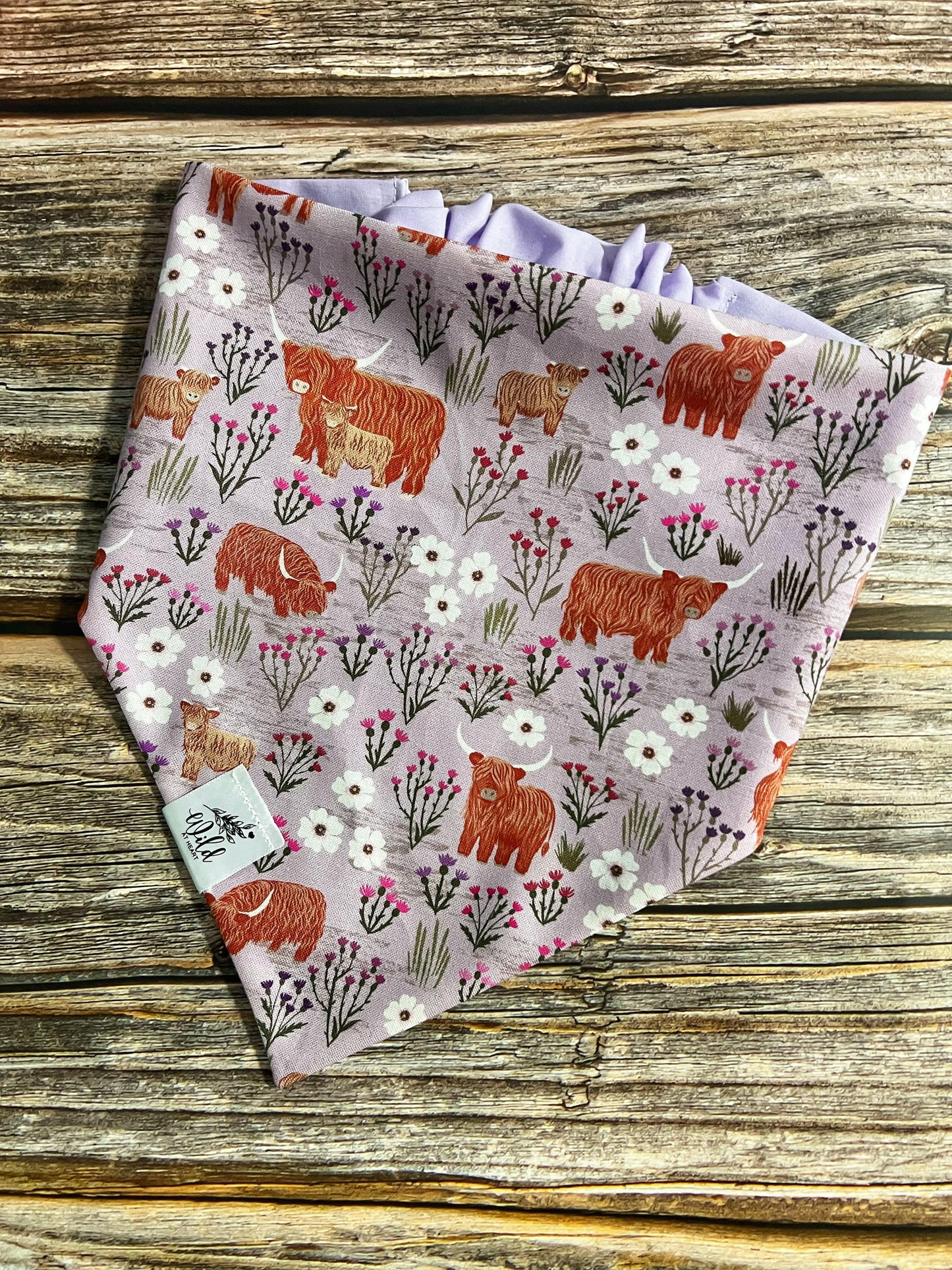 “Wildflower Wanderer'” Pet Bandana