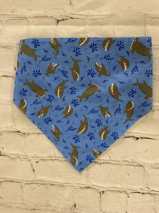 "Land Shark" Pet Bandana